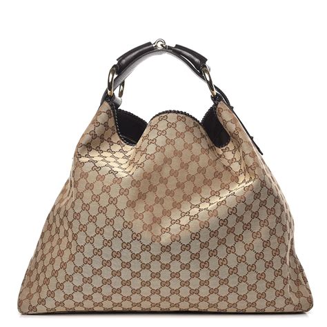 gucci large horsebit chain hobo bag|Gucci Horsebit bag vintage.